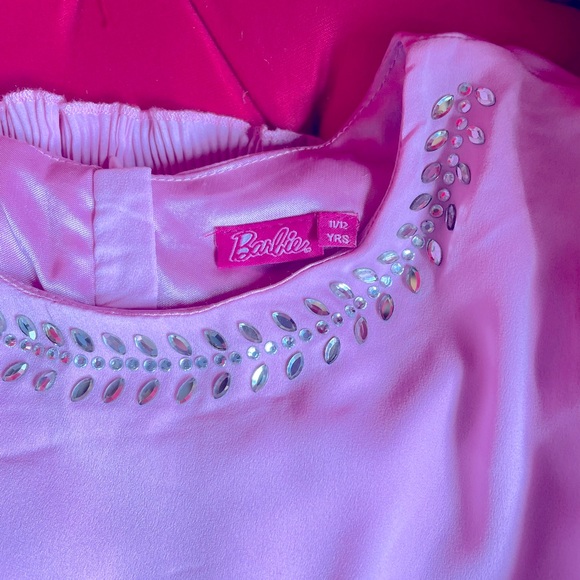 Brand New Pink party dress for 11-12 years old girls in soft polyester cloth - Picture 6 of 7